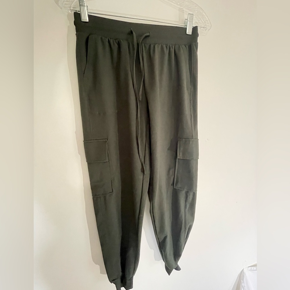 RACHEL ZOE Army Green Joggers